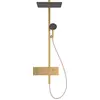 Image de Colonne de douche hansgrohe Raindance Alive Q, 210/340, 1 jet, avec système ShowerSelect Comfort, finition bronze brossé