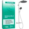 Image de hansgrohe Showerpipe Raindance Alive S Puro 300 1jet avec élément Ecostat chromé, 1 pièce.