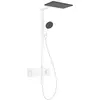 Image de Colonne de douche Hansgrohe Raindance Alive Q, 210/340, 2 jets, technologie EcoSmart, avec système ShowerSelect Comfort, finition blanc mat