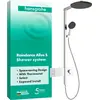 Image de hansgrohe Showerpipe Raindance Alive S 300 2jet avec thermostat chromé, 1 pièce.