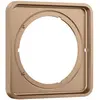 Image de AXOR ShowerSelect ID, rosace d'extension softsquare, 5 mm, finition or brossé