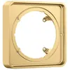 Image de AXOR ShowerSelect ID, rosace de prolongement softsquare, 22 mm, finition or brossé