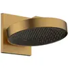 Image de Douche de plafond hansgrohe Rainfinity 250, 1 jet, technologie EcoSmart, avec raccord mural, finition bronze brossé
