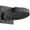 Image de Douche de plafond hansgrohe Rainfinity 250, 3 jets, avec raccord mural, finition noir brossé