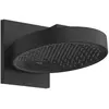 Image de Douche de plafond hansgrohe Rainfinity 250, 3 jets, avec raccord mural, finition noir mat