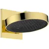 Image de Douche de plafond hansgrohe Rainfinity 250, modèle 3jet, avec raccord mural, finition or poli