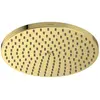 Image de Douche de tête hansgrohe Raindance S, 240 mm, 1 jet PowderRain, technologie EcoSmart, finition or poli