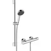 Image de hansgrohe Activera Select S Système de douche apparent 95, EcoSmart avec EcoStat Fine Varia et barre de douche 65cm, 28876000