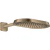 Image de AXOR ShowerSphere Colonne de douche tête 370/220 1 jet EcoSmart avec bras de douche, Bronze brossé