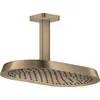 Image de hansgrohe AXOR ShowerSphere Douche de tête 370/220 1jet avec raccordement au plafond, 39760140