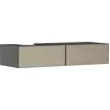 Image de hansgrohe Xevolos E meuble sous lavabo, 2 tiroirs, 1 découpe à gauche, 1370x550x275mm, pour console avec vasque à poser, 54321390