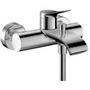 Image de robinet de baignoire monocommande hansgrohe Vivenis, modèle mural, finition chrome