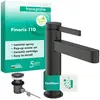 Image de hansgrohe Finoris robinetterie de lavabo monocommande 110 CoolStart avec vidage à tirette, portée 139mm, 76025340