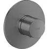 Image de AXOR One, thermostat encastré, finition noir chromé brossé
