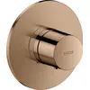 Image de AXOR One, thermostat encastré, finition or rouge poli