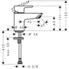 Image de Hansgrohe 71339000 Robinet Sur Pied 70 Neovis Q