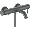 Image de Hansgrohe Tecturis S - Mitigeur De Baignoire, Chrome Noir Brossé 73422340