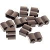 Image de 10x Lego brique de construction modifiée 1x2x1 brun foncé palissade bloc bois profil 30136