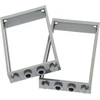 Image de 2x Lego cadre de porte 1x4x6 nouveau-gris foncé type2 (2 pleins) 4535705 40289 66190 60596