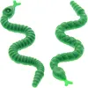 Image de 2x Lego Animal Serpent vert Serpent à sonnettes Vipère Zoo Set 4842 7327 10228 30115