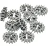 Image de 10x Lego Technic Roue dentée Z16 nouveau-gris clair 16 dents roues dentées 4019194 4019