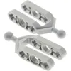 Image de 1x Lego Technic Roue suspension nouveau-gris clair Boule articulation transversale 6572