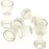 Image de 5x Lego verre transparent blanc gobelet Star Wars sw217a sw028a 2343 28657