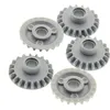 Image de 5x Lego Technic Roue dentée nouveau-gris clair z20 Roue dentée dents Pin trou 4558690 87407
