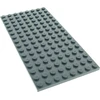 Image de 1x Lego panneau de construction 8x16 constructible des deux côtés nouveau-gris foncé 70323 4654613 92438