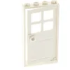 Image de 1x Lego cadre de porte 1x4x6 blanc panneau de porte blanc maison fenêtre 60623 60596