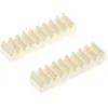 Image de 2x Lego Technic crémaillère 1x4 blanche treuil roue dentée Star Wars 4250465 3743