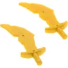 Image de 2x Lego Figurines Arme Sabre courbé perle or Sabre Accessoires 4600296 60752