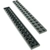 Image de 2x Lego plinthe construction plaque pierre nouveau-gris foncé 2x16 set SW 10175 10937 4282