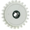 Image de 1x Lego Technic Roue dentée blanche sans 2.5 5.0 NcM accouplement à friction 24 dents 60c01