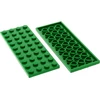 Image de 2x Lego plaque de construction 4x10 vert plaque de base Star Wars 79002 7636 4141691 3030