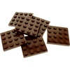 Image de 6x Lego plaque de construction 4x4 rouge brun plaque de base Harry Potter 4225868 3031