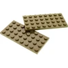 Image de 2x Lego panneau de construction 4x8 beige foncé Basic Harry Potter 10236 60097 4246954 3035