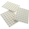 Image de 3x Lego plaque de construction 6x8 blanc plaque de base Star Wars 75098 10177 303601 3036