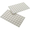 Image de 2x Lego plaque de construction 6x10 blanc plaque de base Star Wars 5891 70812 9525 3033