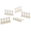 Image de 5x Lego Clôture 1x4x2 blanc Jardin Lattes Clôture Set 3315 10196 75824 33303