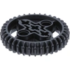Image de 1x Lego Technic Roue dentée noire 36 dents Roue Double Bevel 31313 4177434 32498