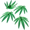 Image de 4x Lego Plante feuilles 6x5 vert feuille d'épée Y clip feuille 4113210 4541850 30239