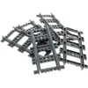Image de 5x Lego Rail de chemin de fer droit nouveau-gris foncé Train Voie 60052 4279714 53401