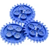 Image de 3x Lego Technic roue dentée z24 bleu roues dentées roue technique 3648