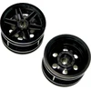 Image de 2x Lego Technic Jante 30.4x20 noire voiture véhicule roue 4299389 56145