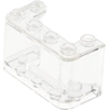 Image de 1x Lego Pare-brise 2x4x2 transparent blanc fenêtre cockpit voiture 35160 4594