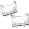Image de 2x Lego Pare-brise 2x4x2 transparent blanc fenêtre cockpit 35260 3823