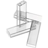 Image de 4x Lego brique de construction 1x2x5 transparent blanc support colonne 6251285 35274 46212 2454