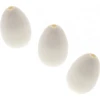 Image de 3x Lego Figurine Accessoires uf blanc avec trou en haut uf de poule nourriture 53677 24946