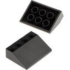 Image de 2x Lego Tuile 33° 3x4 noir incliné Toiture tuile lisse 6435854 3016 3297